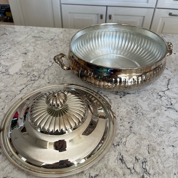 1950’s vintage silver covered dish - Picture 6 of 8